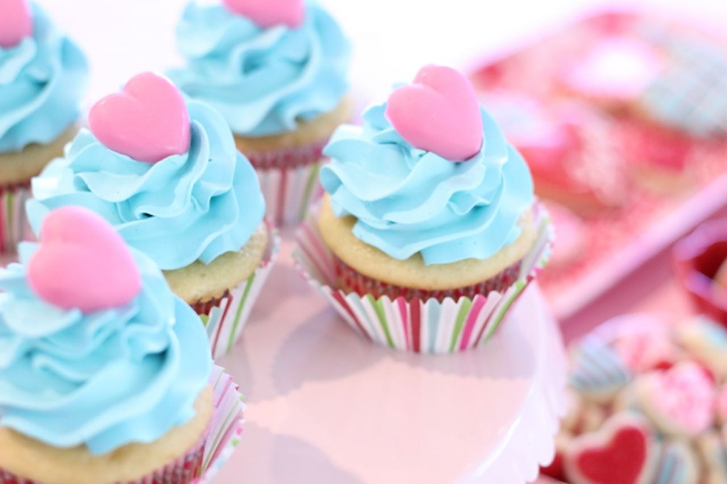 valentine cupcakes